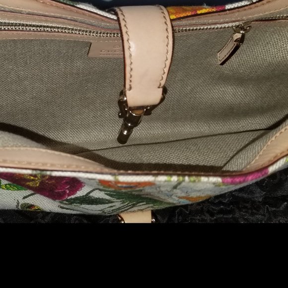 Gucci Jackie Kennedy Rare & Authentic Flora Fauna Collectors Edition - Picture 9 of 14